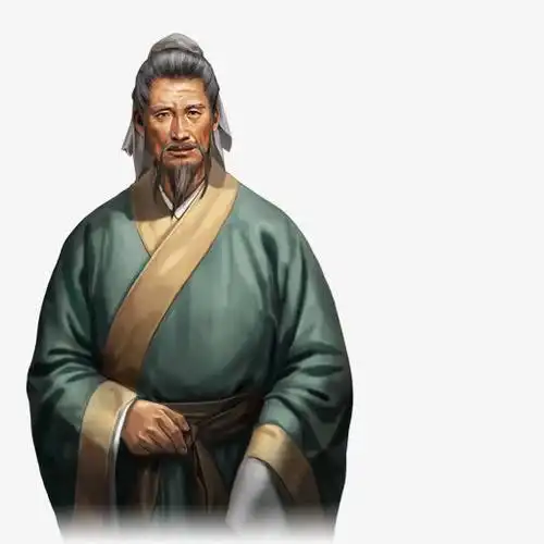 老人古风手绘男子免抠素材免费下载_觅元素51yuansu.com