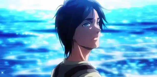 对于墙内的人而言,这都是第一次看到大海,其实进击的巨人一直局限于墙