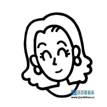 人物妈妈头像简笔画图片大全集