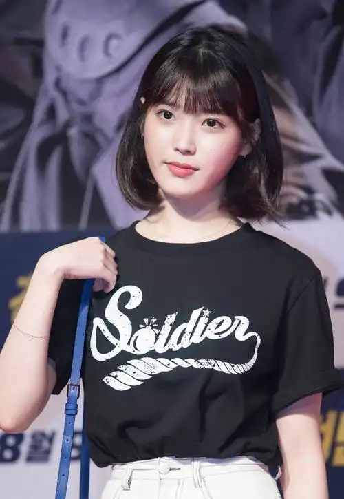 iu鲻鱼头发型##iu短发自拍