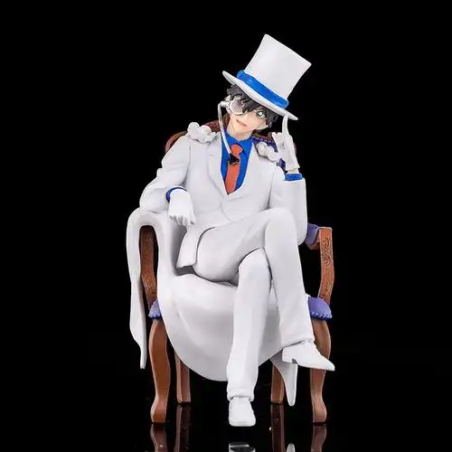 七夕情人节名侦探柯南怪盗基德工藤新一灰原哀椅子动漫手办模型汽车