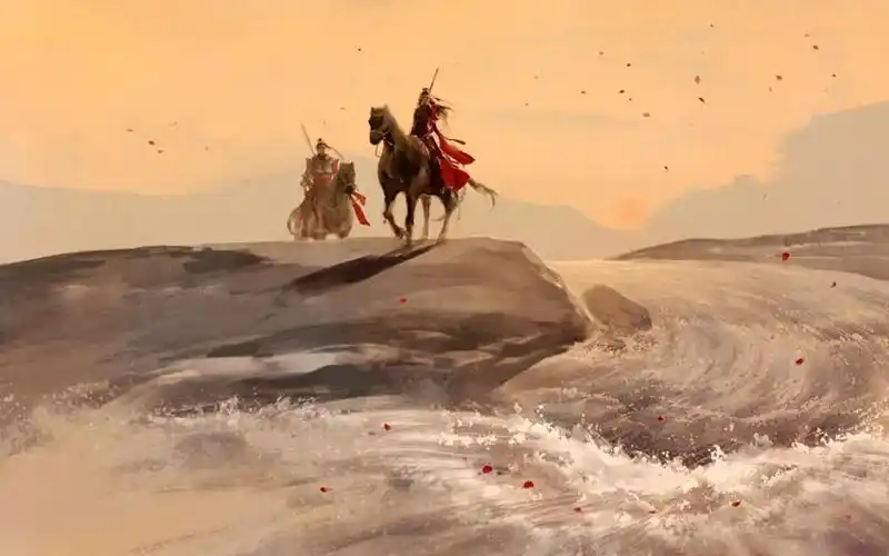 古风水墨精美插画电脑桌面壁纸,这是美桌网为你准备的电脑桌面壁纸,欢