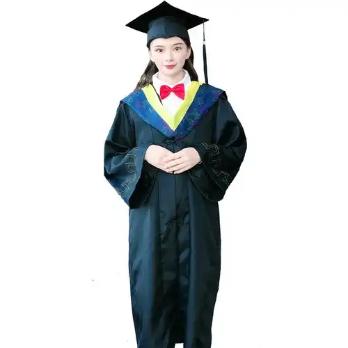 学士学位大学生毕业礼服袍本科学院风女文理工农科学生校服