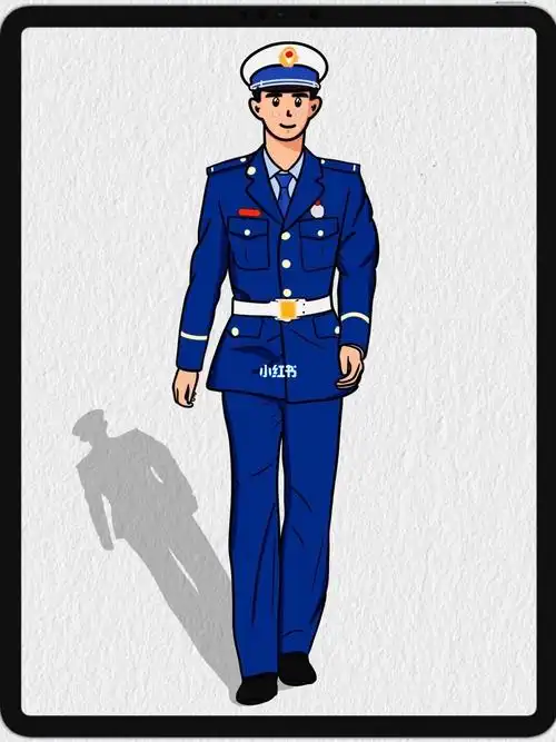 最帅消防员!你们的蓝朋友