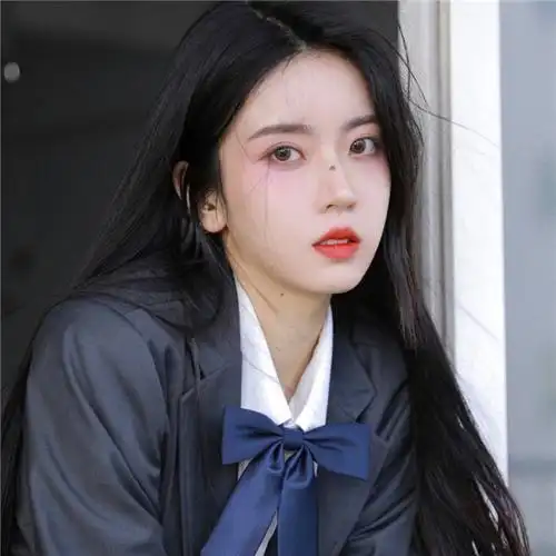 高冷学院风御姐女生头像图片