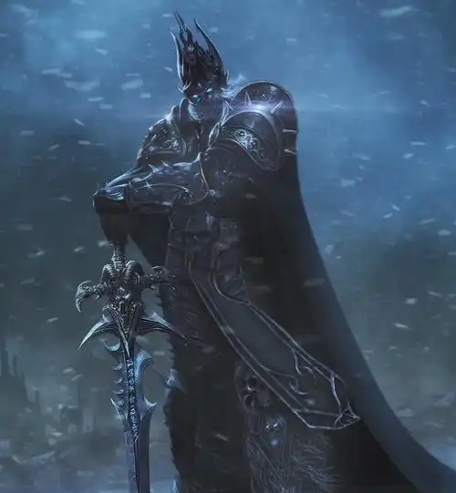 这个视频的巫妖王是哪个版本的cg动画?这个是从动态桌面截下来的图.