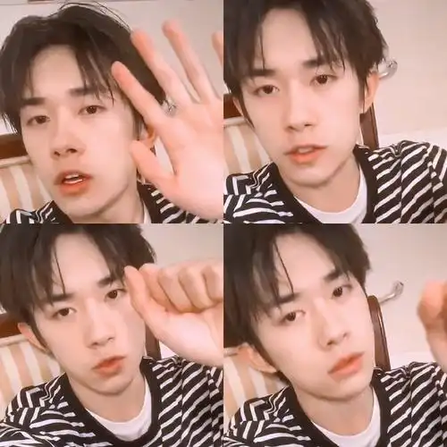 就当是易烊千玺的九宫格自拍了易烊千玺超话#易烊千玺新专辑刘艳芬