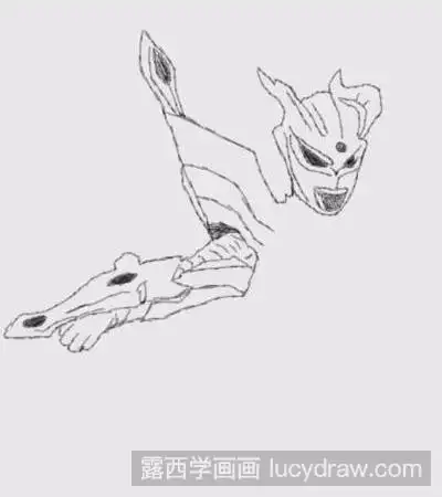 诺亚奥特曼的简笔画教程