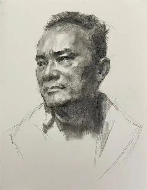 九方艺考人脸素描要点