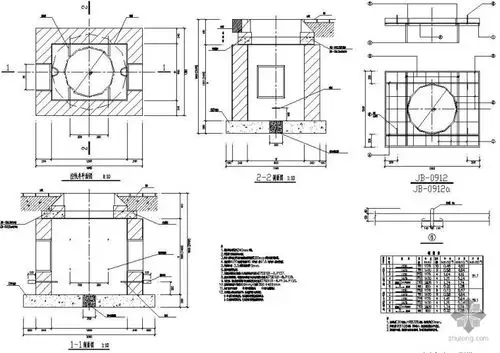分享电井安装大样图资料下载