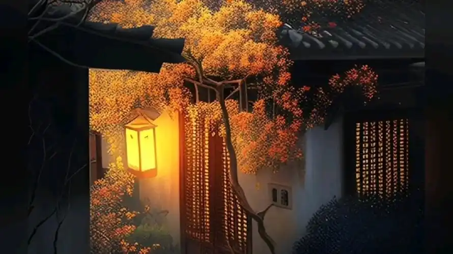 古风式庭院,美轮美奂