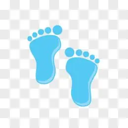 可爱卡通脚丫png恐龙脚丫pngai手绘卡通黑色脚印剪影装饰元素pngpsd