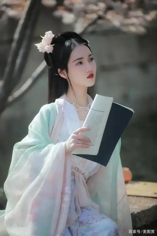 古装写真|古风汉服清新美女,气质温婉端正,清新脱俗,优雅知性