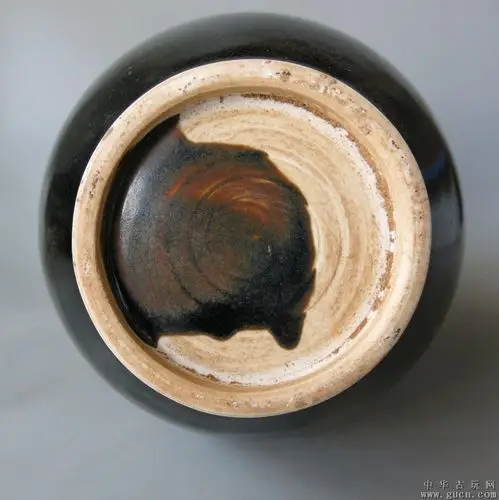 宋代黑定窑葫芦瓶