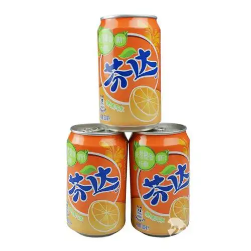 芬达橙味汽水