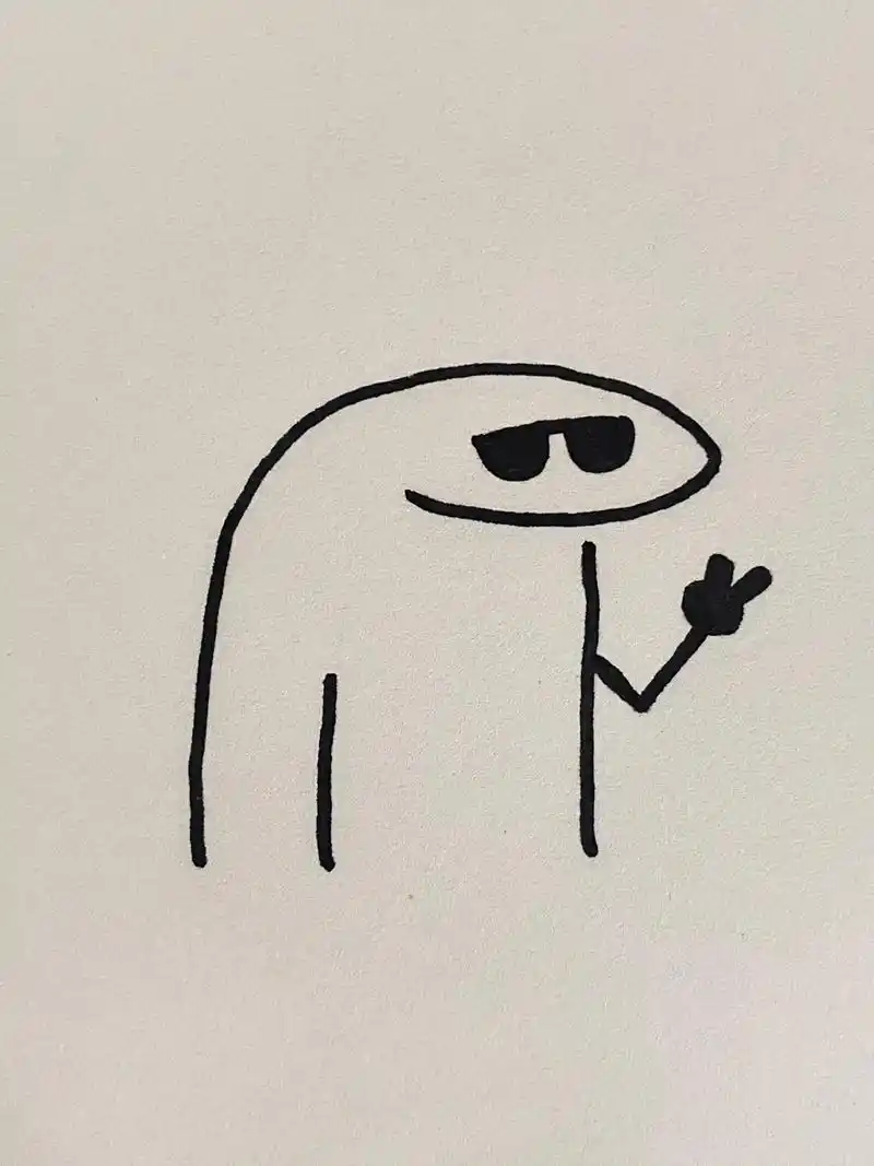 简笔画搞怪表情.#头像 #简笔画 #涂鸦 #传纸条小表情 - 抖音