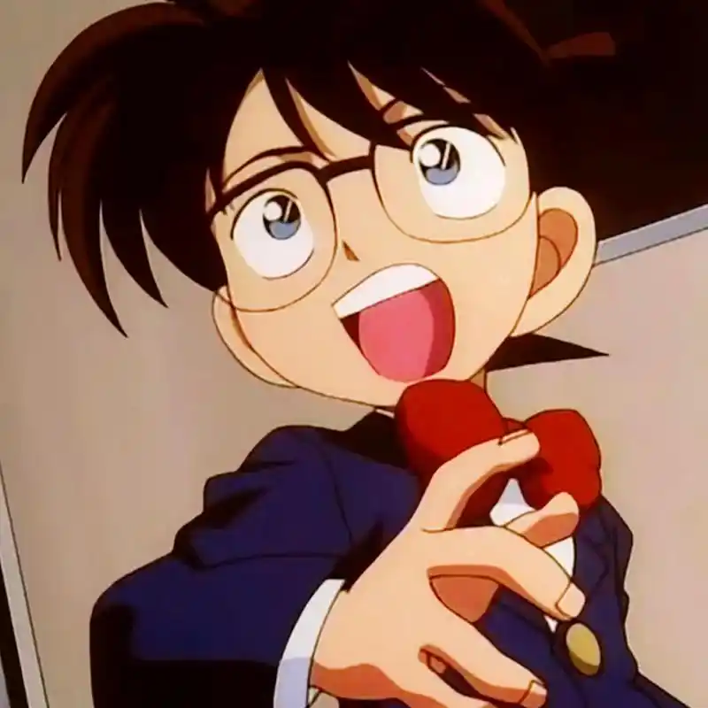 动漫头像分享之名侦探柯南,江户川柯南头像汇总第1弹