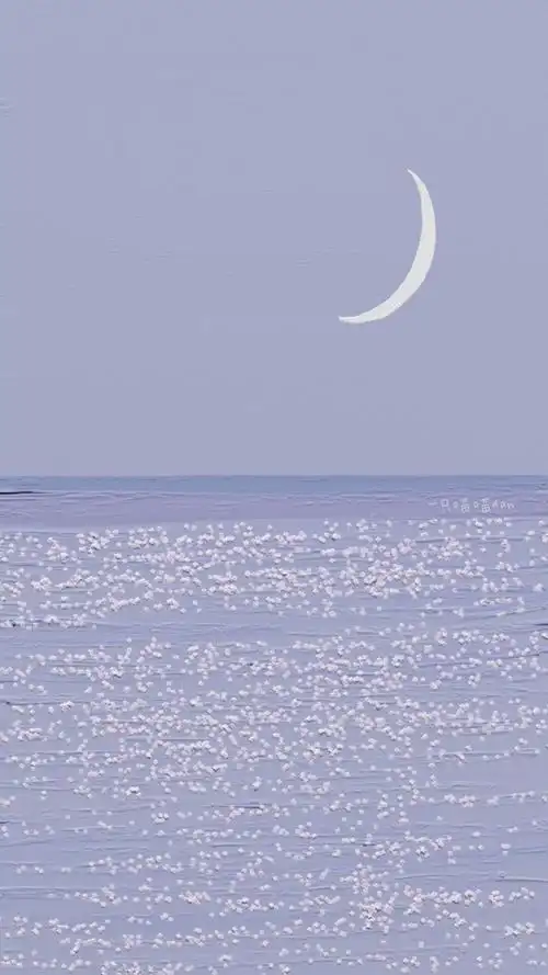 唯美清新油画治愈系手机壁纸