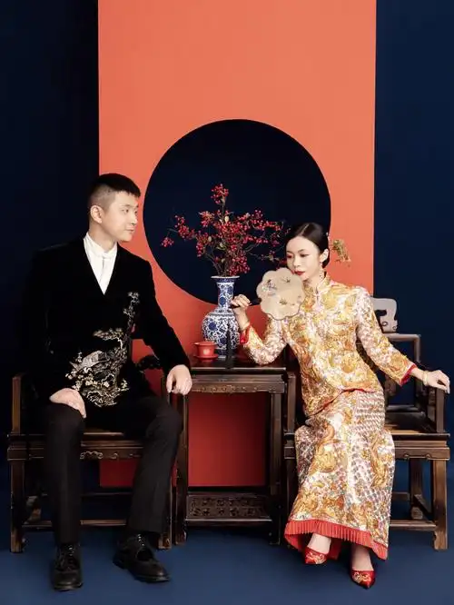 我的中式婚纱照