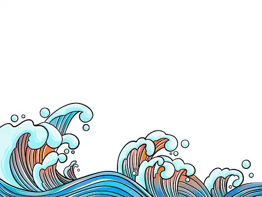 中国风海浪图片