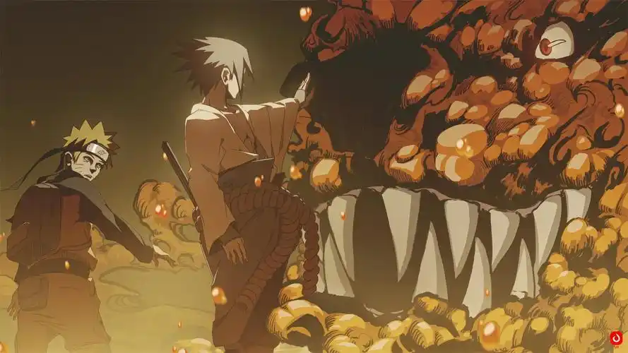 炫酷火影忍者插画高清桌面壁纸