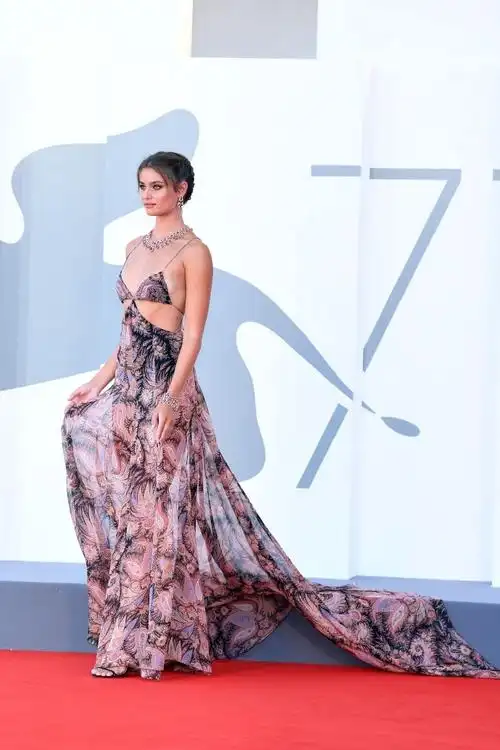 超模taylor hill出席电影节开幕式以及电影