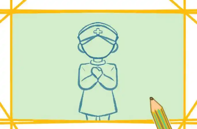 医生护士和警察简笔画