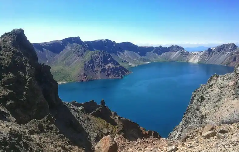 长白山天池,长白瀑布,绿洲潭,小天池,地下森林之一