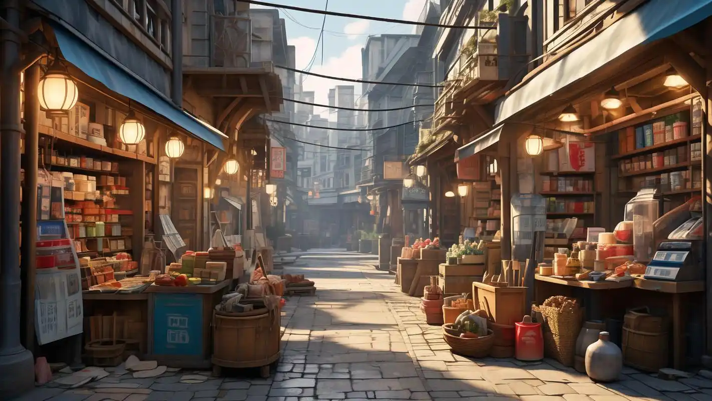 动漫街景背景图94一眼就爱上系列!