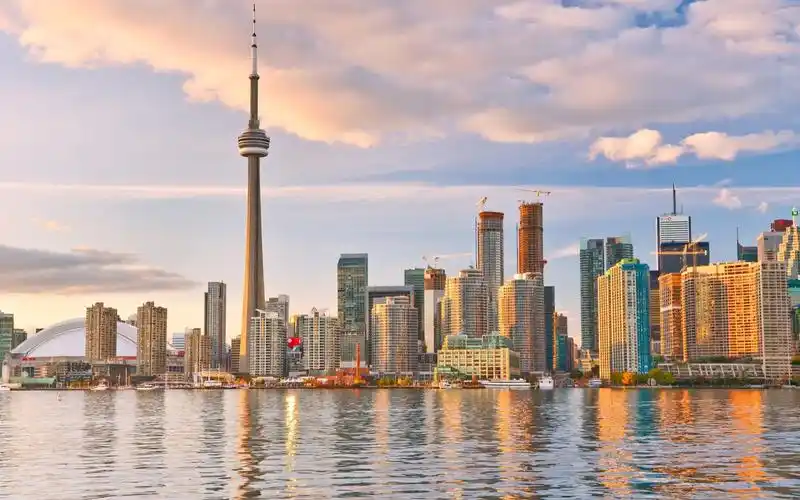 加拿大风光多伦多bloorst街景drivingbloorstreettoronto