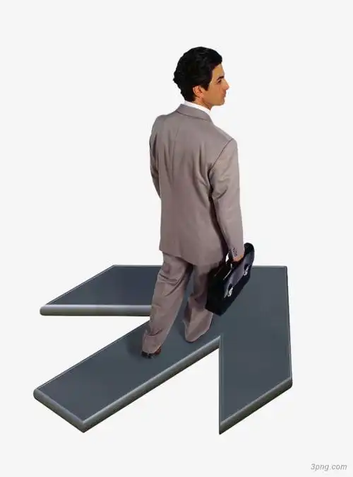 走路的男人png素材透明免抠图片-其他元素