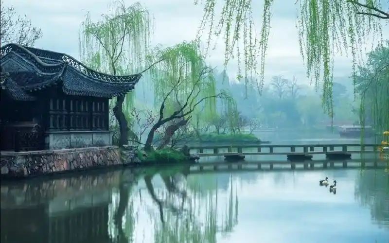 优美宜人的江南美景图片桌面壁纸