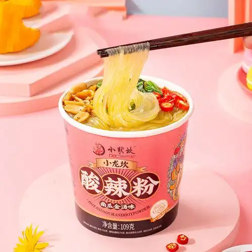 小龙坎酸辣粉12桶装重庆红薯粉丝米线粉条方便面泡面夜宵速食品 【6桶