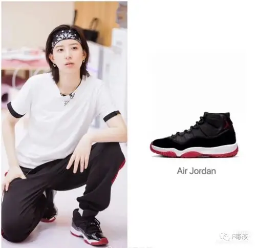 李斯丹妮 air jordan    bred 经典黑红