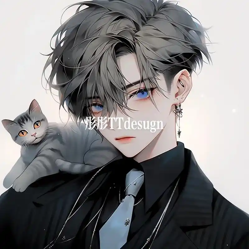 谁还没一只小可爱了 #优质头像 #小奶狗#男生头 - 抖音