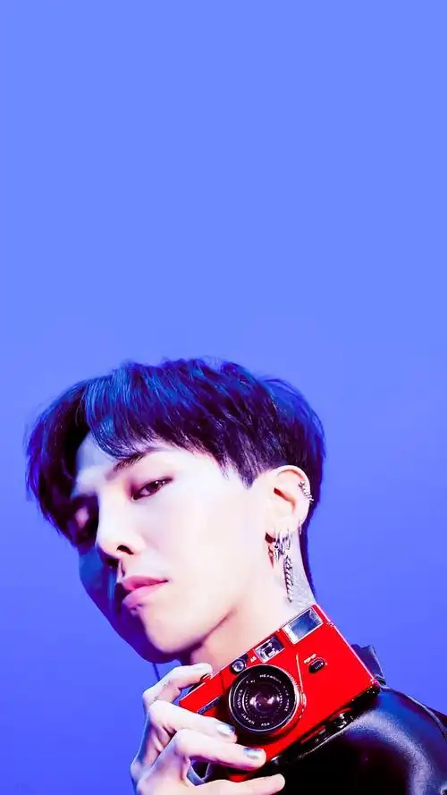 蓝色妖姬权志龙高清壁纸不怕帅哭的请保存