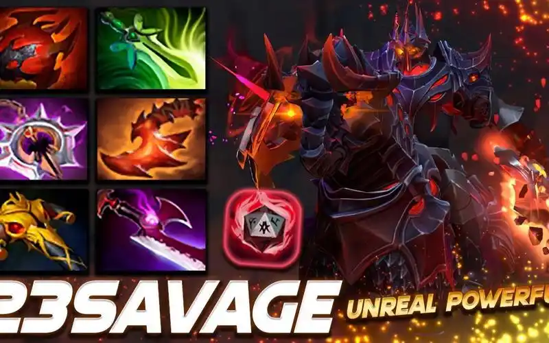 【7.34 dota2】23savage 混沌骑士教学!