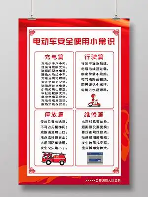 电动车安全宣传图片