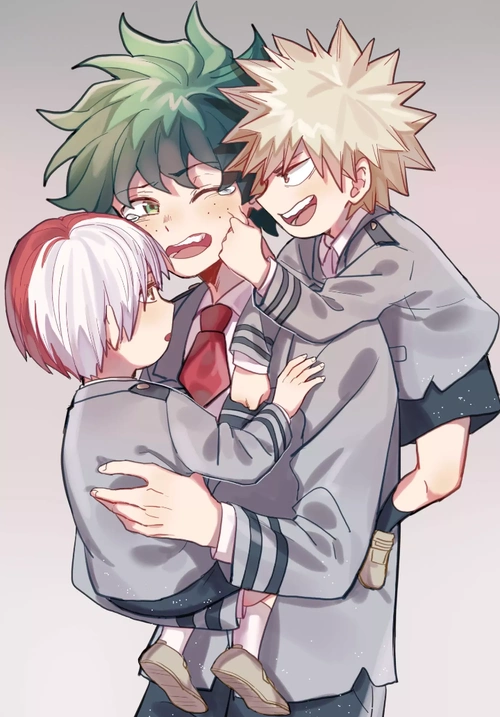 我的英雄学院爆豪胜己 绿谷出久 轰焦冻