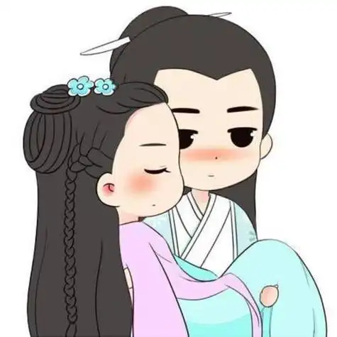 花千骨卡通情侣头像大全