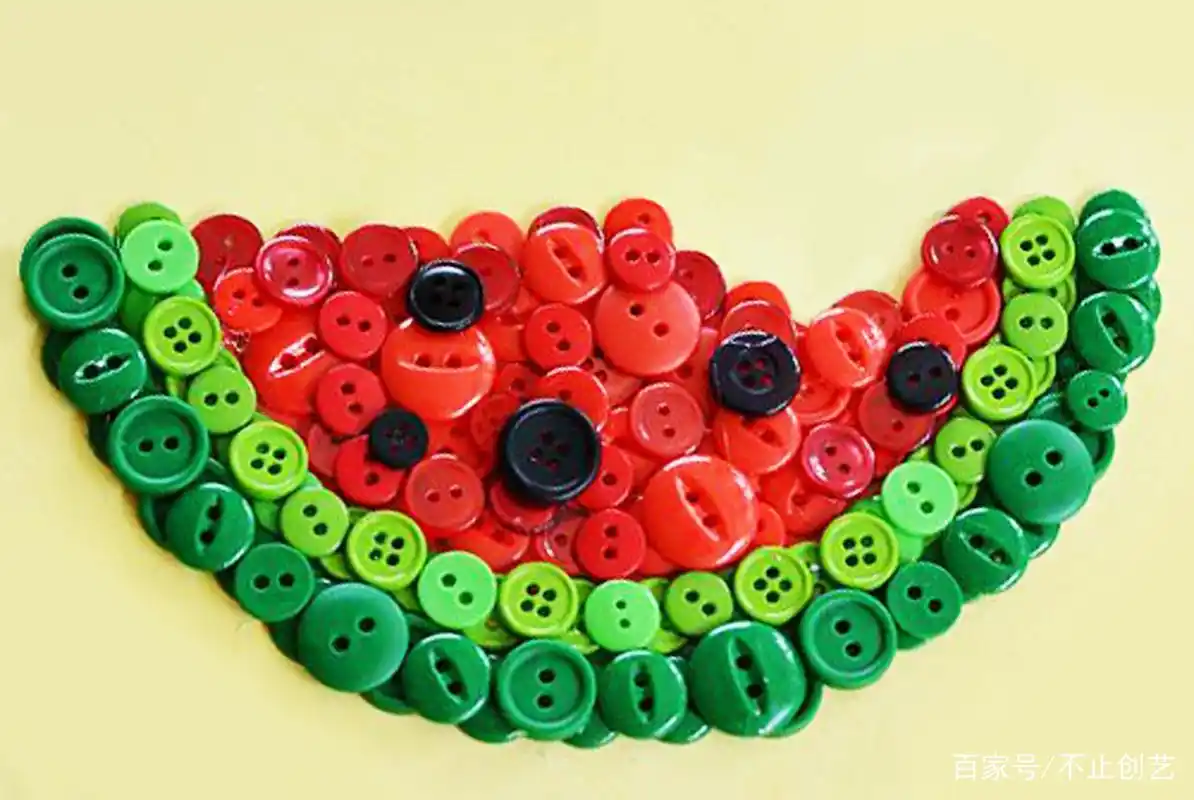 生活中常见的纽扣,居然可以做出这么多有趣的手工,太有创意了