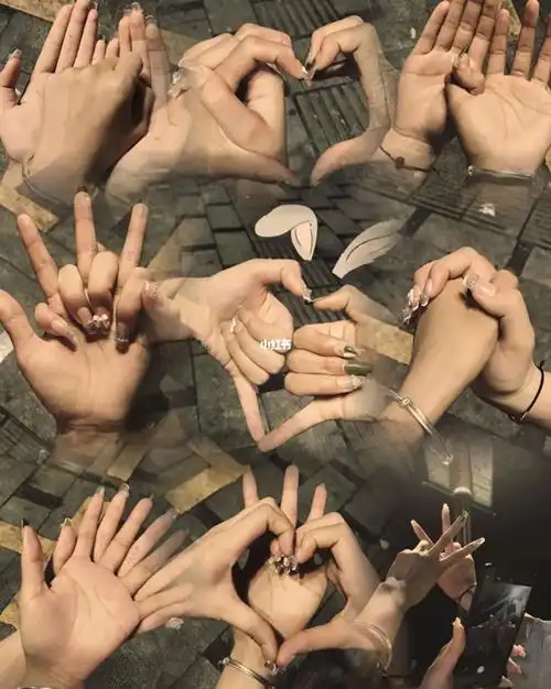 情侣拍手姿势建议收藏