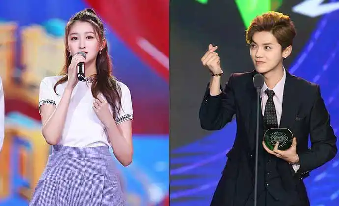 关晓彤与男友鹿晗