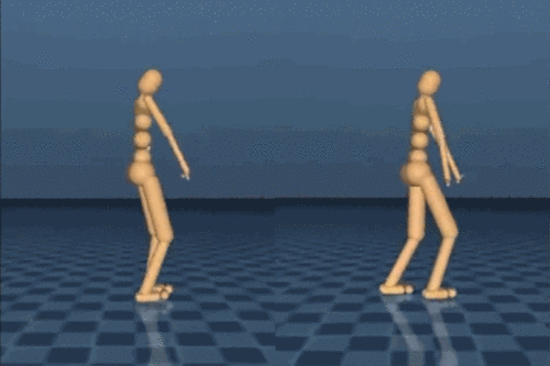(上面的小人切换步行风格像不像在跳舞?
