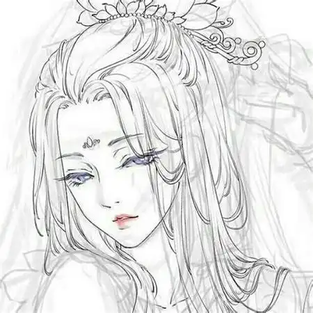 铅笔画古装人物简单铅笔画漫画人物古装女2022已更新今日热点