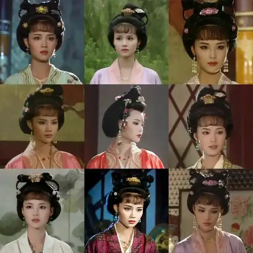 95版《武则天》人物造型——上官婉儿78