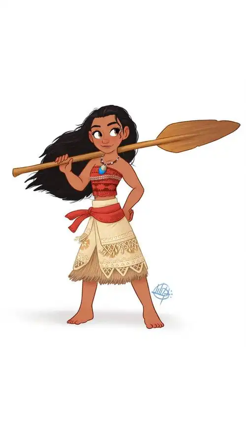 海洋奇缘20位不同形象的莫阿娜公主真人微胖好漂亮