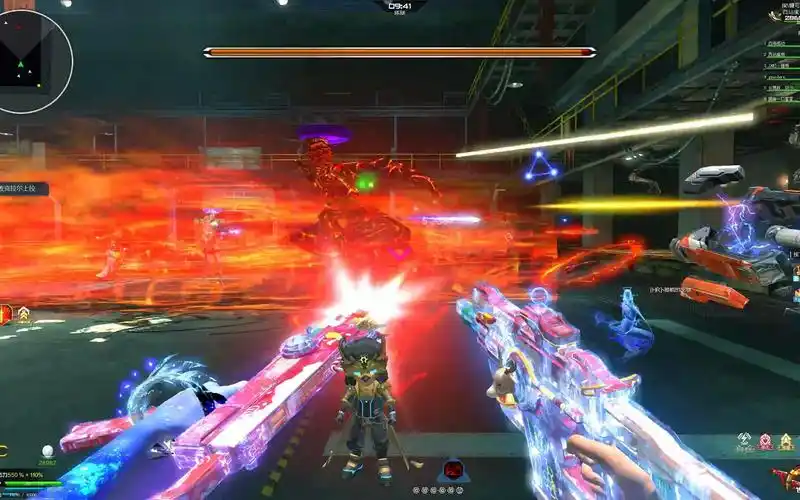 逆战,猎场新皮肤新机甲,还没浪够就没了,还特别亮瞎眼90