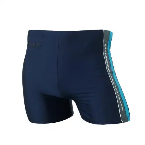 men band pockets slim fit fashionable boxer male