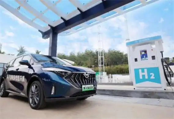 当中有着明确的表示,公司目前在氢燃料电池汽车领域中进行着相关工作